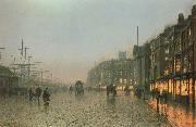 Atkinson Grimshaw Liverpoool from Wapping china oil painting reproduction